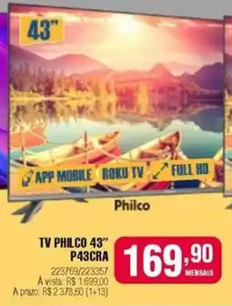 Berlanda tv philco 43" p43cra oferta