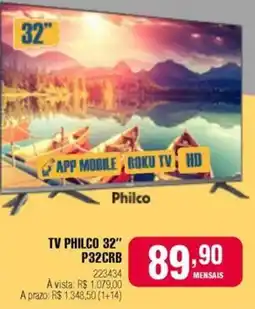 Berlanda tv philco 32" p32crb oferta