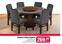 Berlanda Conjunto de Mesa Elegance oferta