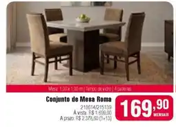 Berlanda Conjunto de Mesa Roma oferta