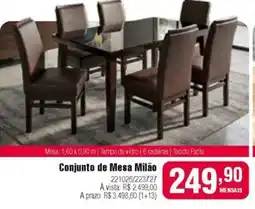Berlanda Conjunto de Mesa Milão oferta
