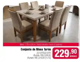 Berlanda Conjunto de Mesa Turim oferta