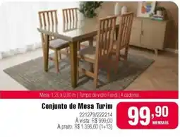 Berlanda Conjunto de Mesa Turim oferta