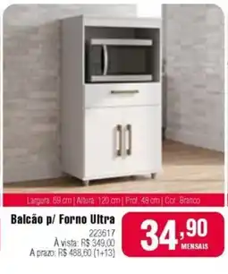 Berlanda Balcão p/ Forno Ultra oferta