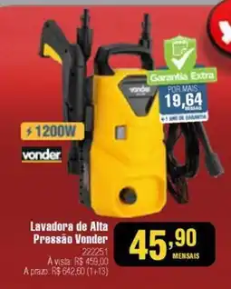 Berlanda Lavadora de Alta Pressão Vonder oferta