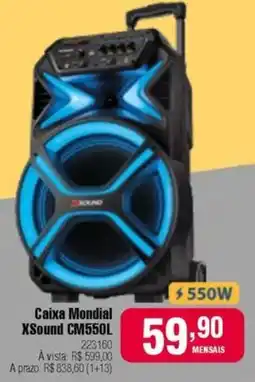 Berlanda Caixa Mondial XSound CM550L oferta