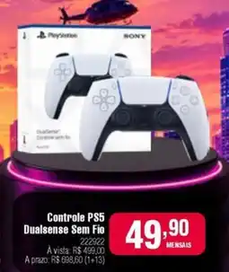Berlanda Controle ps5 dualsense sem fio oferta