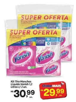 Fort Atacadista Kit Tira Manchas Líquido Vanish oferta