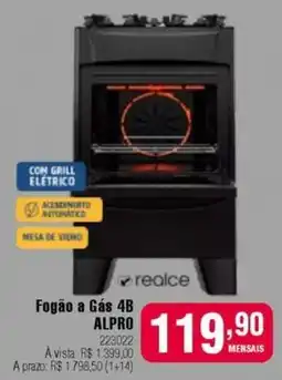 Berlanda Fogão a Gás 4B Alpro oferta
