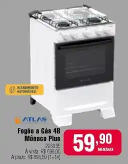 Berlanda Fogão a Gás 4B Mônaco Plus oferta