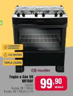 Berlanda Fogão a Gás 5B oferta