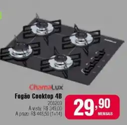 Berlanda Fogão Cooktop 4B oferta