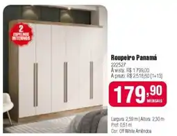 Berlanda Roupeiro Panamá oferta