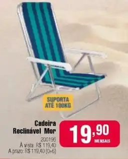 Berlanda Cadeira Reclinável Mor oferta