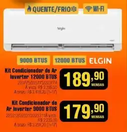 Berlanda Kit Condicionador de Ar Inverter 12000 BTUS oferta