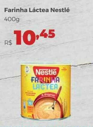 Villarreal Supermercados Farinha Láctea Nestlé oferta