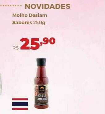 Villarreal Supermercados Molho Desiam Sabores oferta