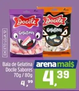 Arena Atacado Bala de Gelatina Docile Sabores oferta
