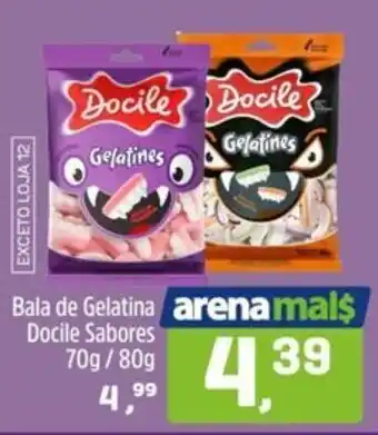 Bala de Gelatina Docile Sabores