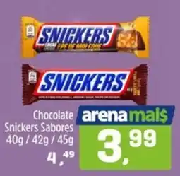 Arena Atacado Chocolate snickers sabores oferta