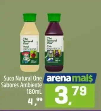 Suco natural one sabores ambiente