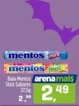 Arena Atacado Bala Mentos Stick Sabores oferta