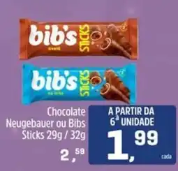 Arena Atacado Chocolate Neugebauer ou Bibs Sticks oferta