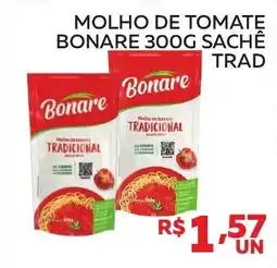 Lider Atacadista molho de tomate bonare tradicional oferta