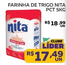 Lider Atacadista Farinha de trigo nita oferta