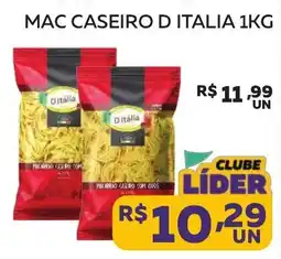 Lider Atacadista Mac caseiro d italia oferta