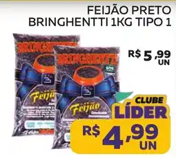 Lider Atacadista Feijão preto bringhentti tipo 1 oferta