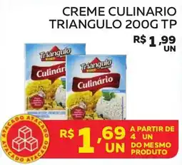 Lider Atacadista Creme culinario triangulo oferta