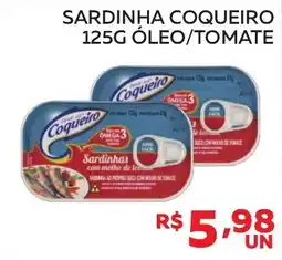 Lider Atacadista Sardinha coqueiro oferta
