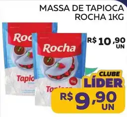 Lider Atacadista Massa de tapioca rocha oferta