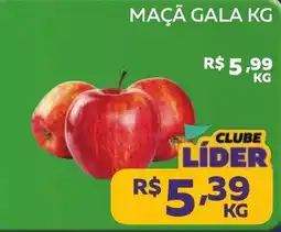 Lider Atacadista Maçã gala kg oferta