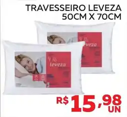 Lider Atacadista Travesseiro leveza oferta