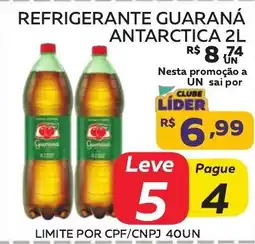 Lider Atacadista Refrigerante guaraná antarctica oferta