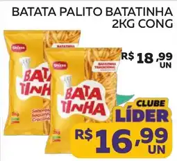 Lider Atacadista batata palito batatinha oferta