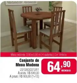 Berlanda Conjunto de Mesa Modena oferta