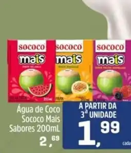 Arena Atacado Água de Coco Sococo Mais Sabores oferta