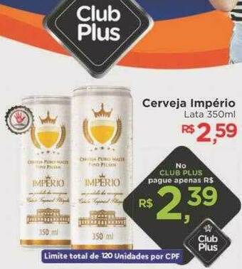 Supermercado Lavapés Cerveja Império oferta