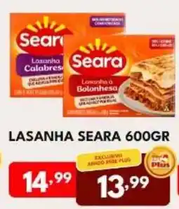 Rede Plus Supermercados Lasanha seara oferta