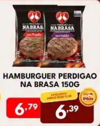 Hamburguer perdigao na brasa