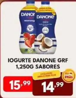 Rede Plus Supermercados Iogurte danone grf sabores oferta