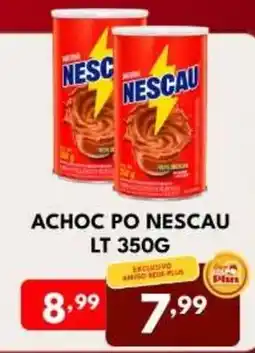 Rede Plus Supermercados Achoc po nescau oferta
