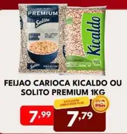 Rede Plus Supermercados Feijao carioca kicaldo ou solito premium oferta