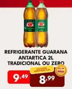 Rede Plus Supermercados Refrigerante guarana antartica 2l tradicional ou zero oferta