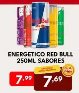 Rede Plus Supermercados Energetico red bull 250ml sabores oferta