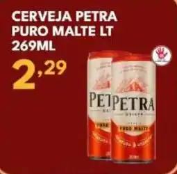 Rede Plus Supermercados Cerveja petra puro malte lt oferta