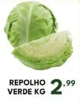 Rede Plus Supermercados repolho verde kg oferta